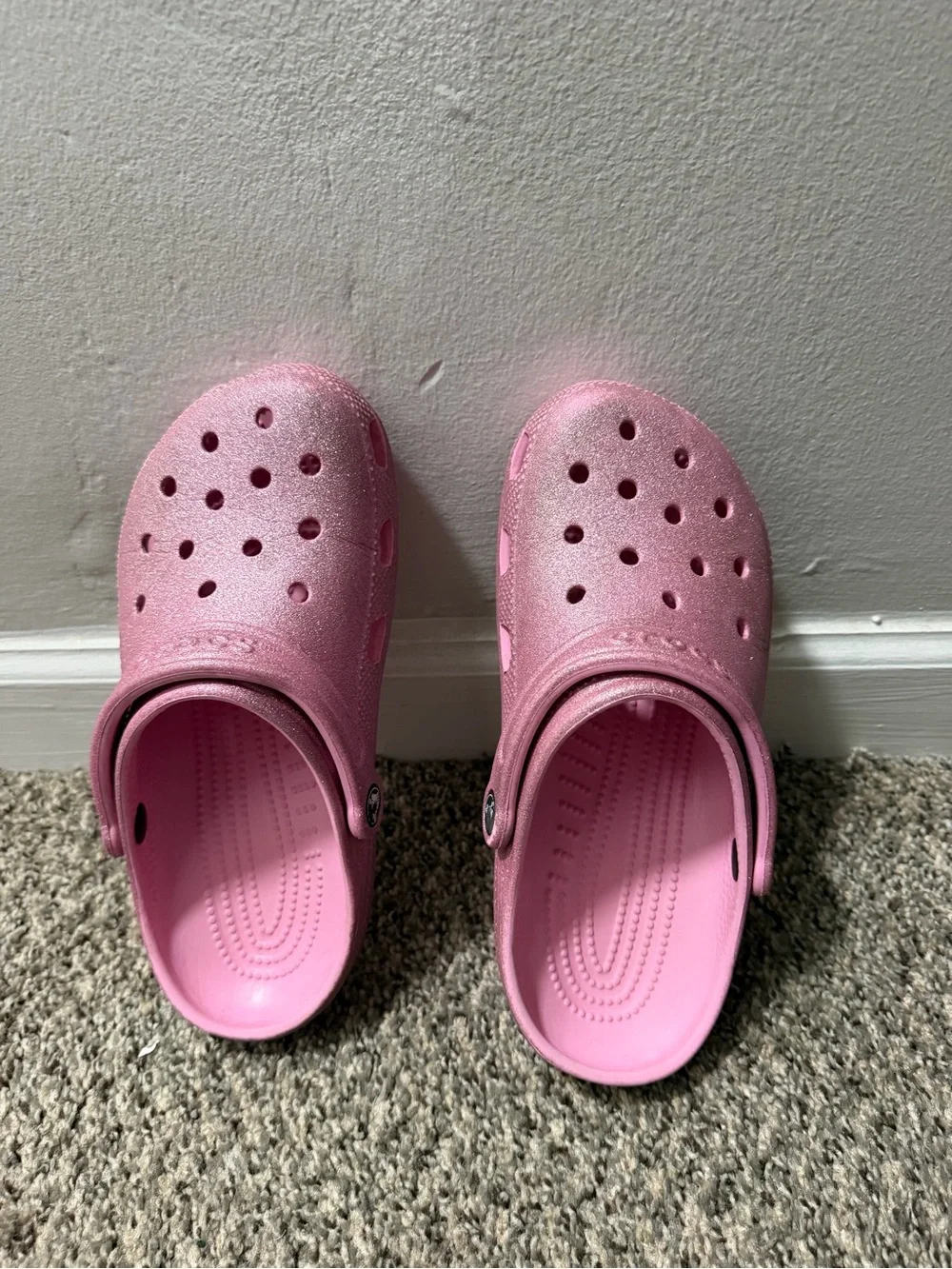 CROCS sparkling pink